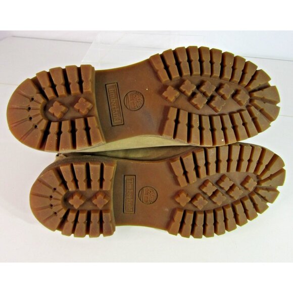 Men’s Timberland Earthkeepers Tan Roll Top Nubuck Leather Boots US Size 9 - Picture 8 of 11